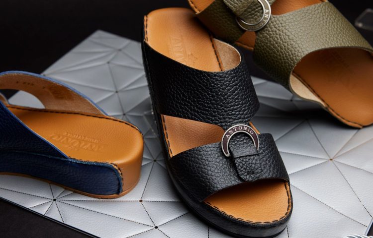 arabic leather sandals