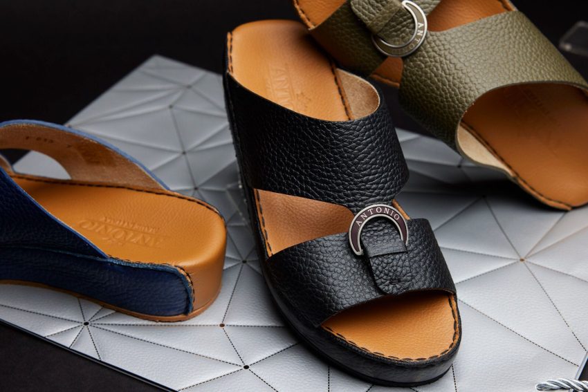 arabic leather sandals