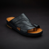 black arabic sandals