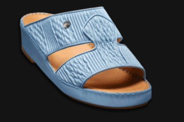 sky blue arabic footweare